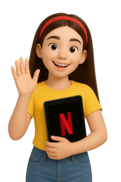 Ilustrasi wanita menikmati layanan premium bebas iklan